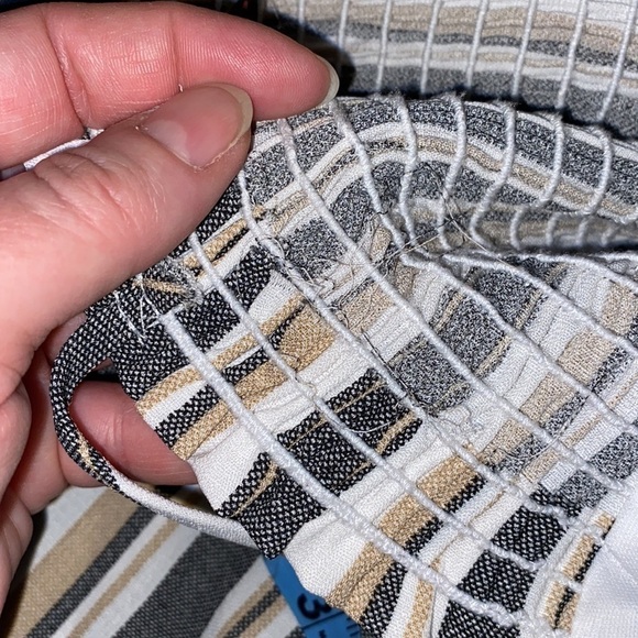 I Love It Striped  Cami Romper Women's Size Medium - Picture 11 of 11